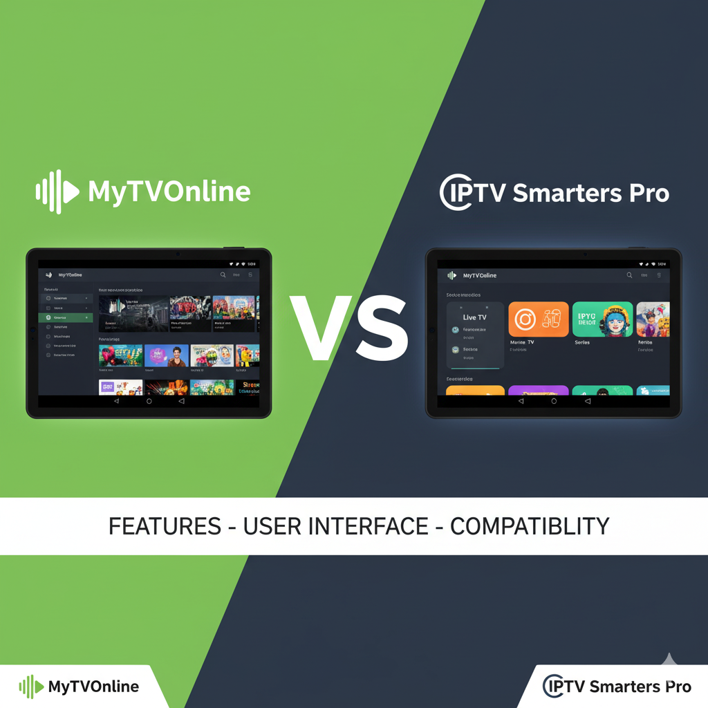 MyTVOnline vs IPTV Smarters